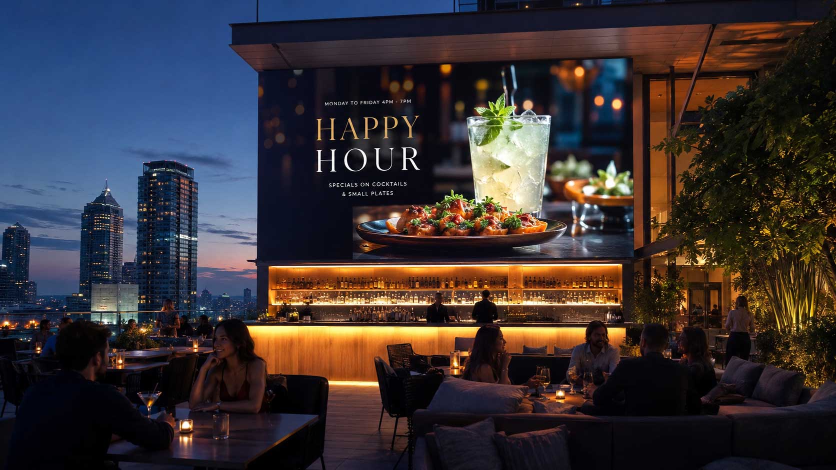 Outdoor LED Displays for Restaurants: Turning Street Visibility Into Customer Attention