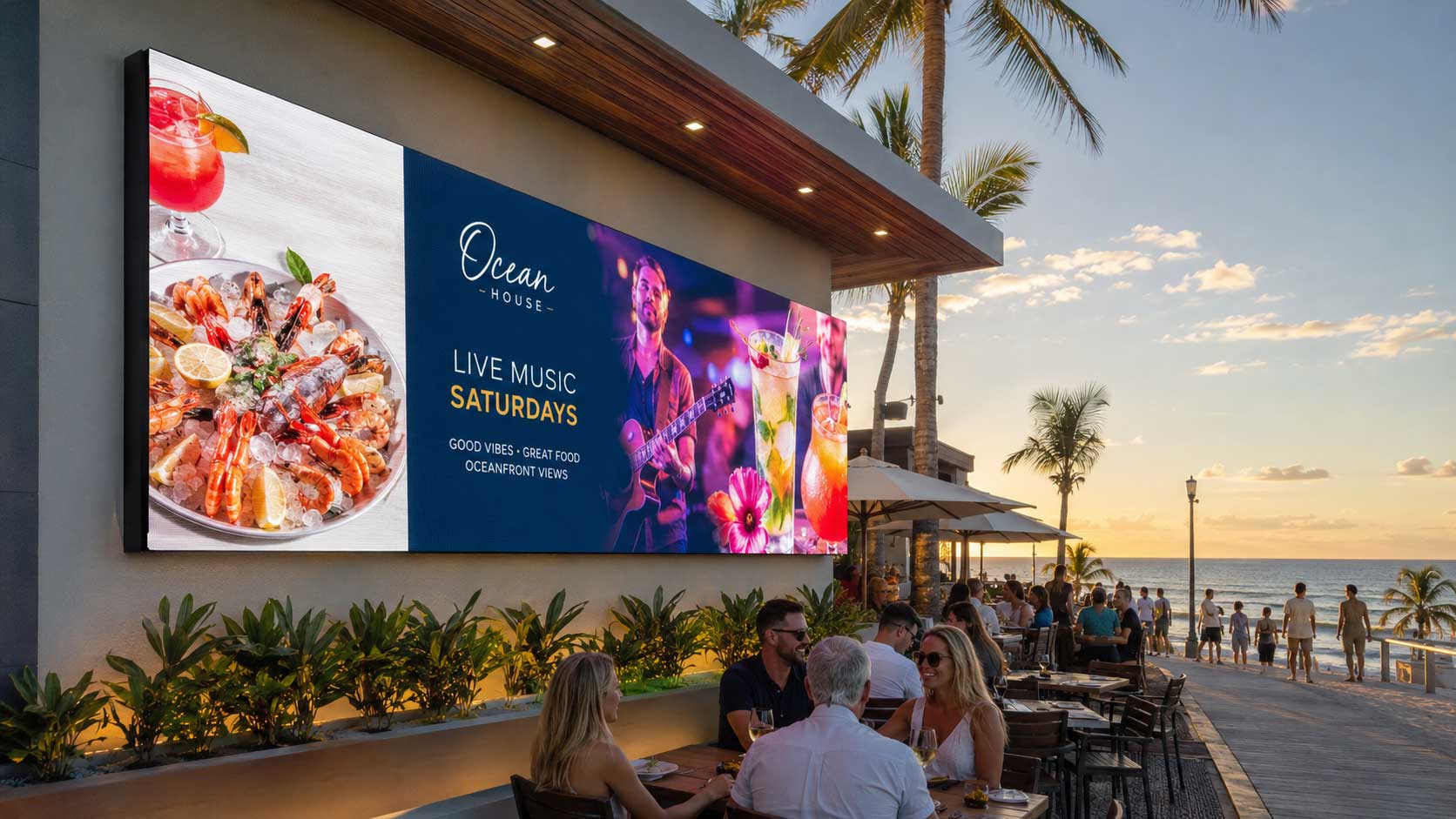 LED Screens for Mixed-Use Developments: One Visual Network for Retail, Events, and Residents