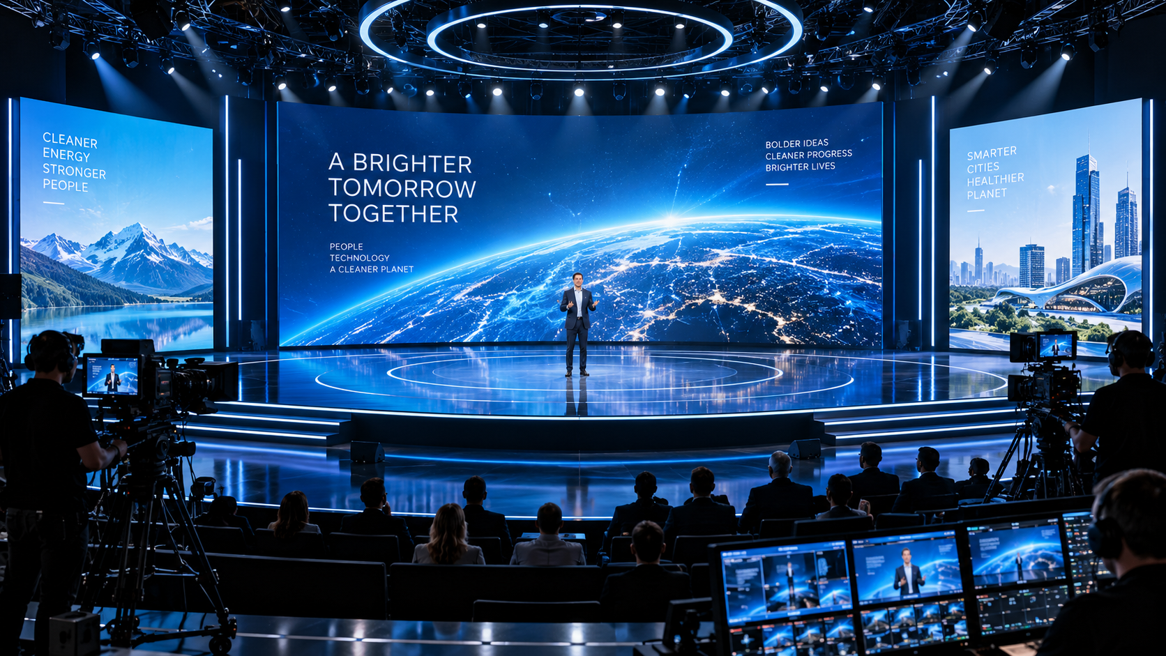 LED Walls for Corporate Broadcast Studios: Building a Camera-Ready Communications Space